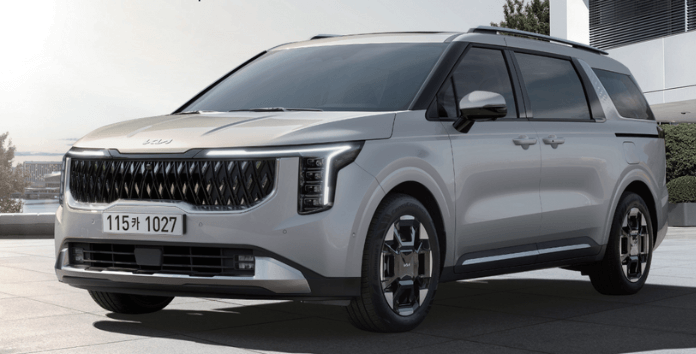 카니발 하이브리드 외관