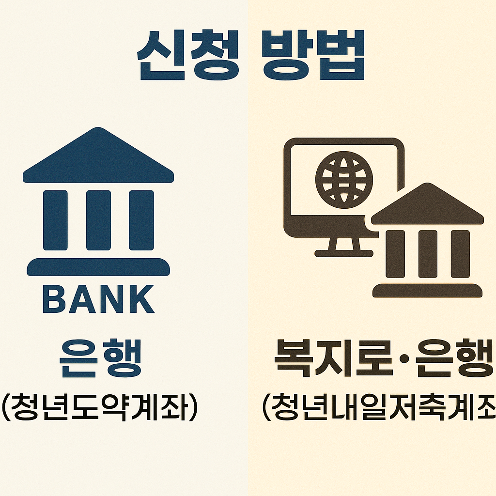 2025 청년도약계좌 vs 청년내일저축계좌 비교