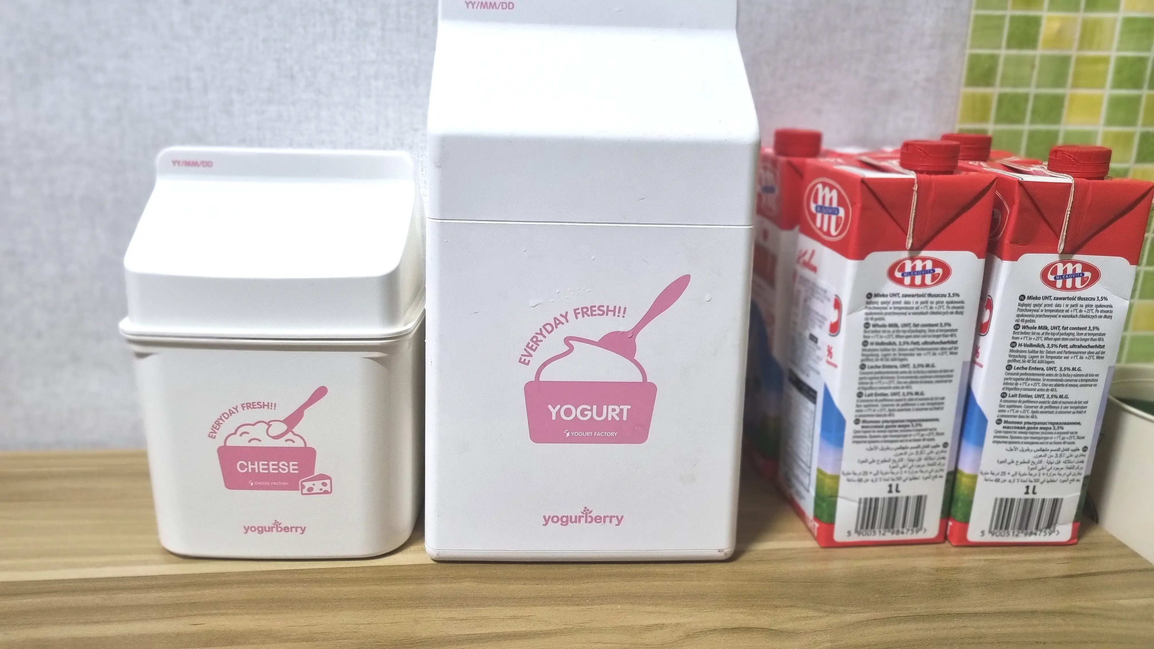 멸균우유로 요거트, 그릭요거트 만들기. 믈레코비타 폴란드우유