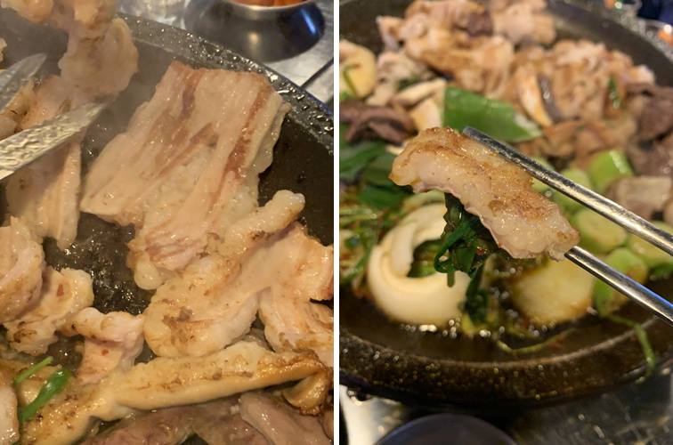 넓게 펼쳐져있는 대창 모습