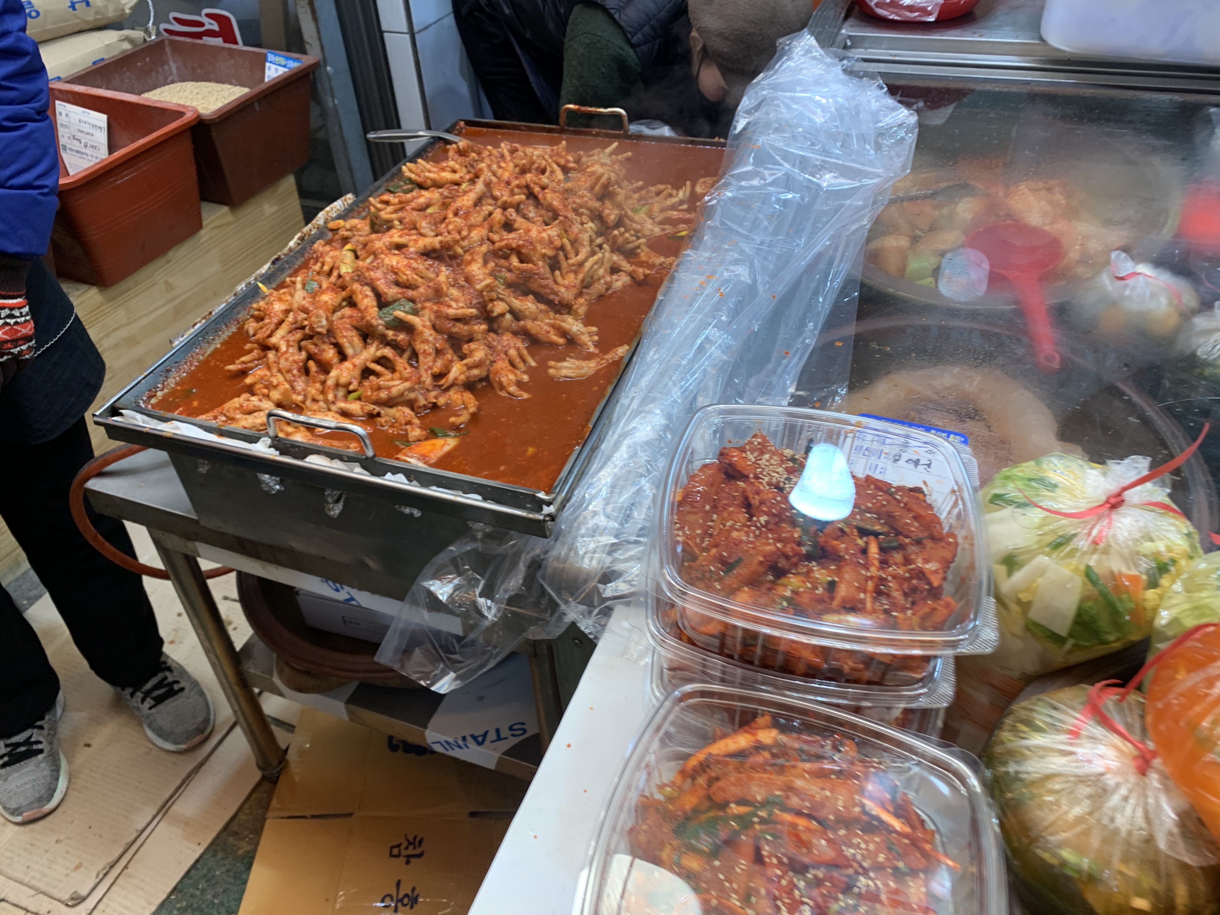 용인 중앙 시장 닭발