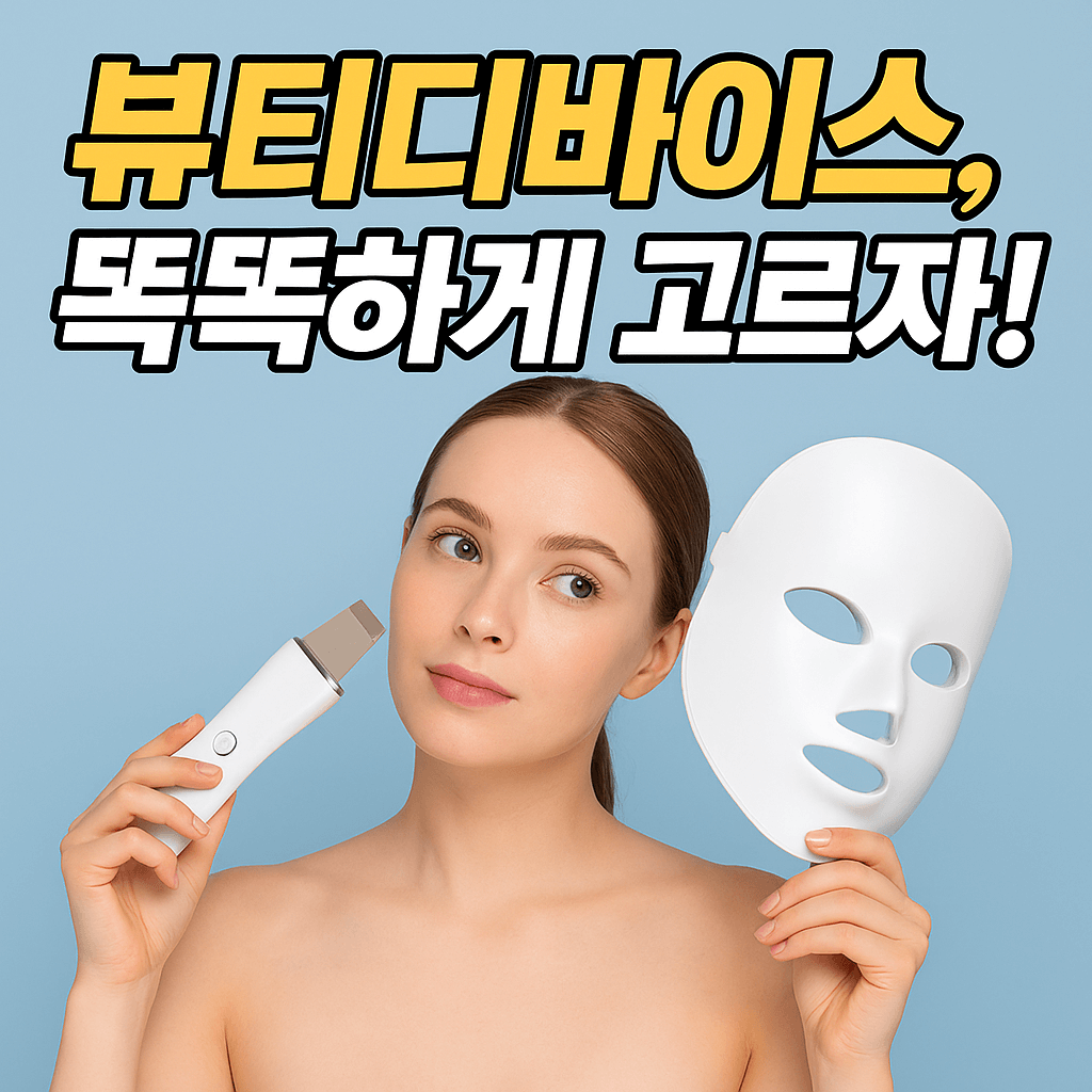 뷰티디바이스 똑똑하게 고르는 팁