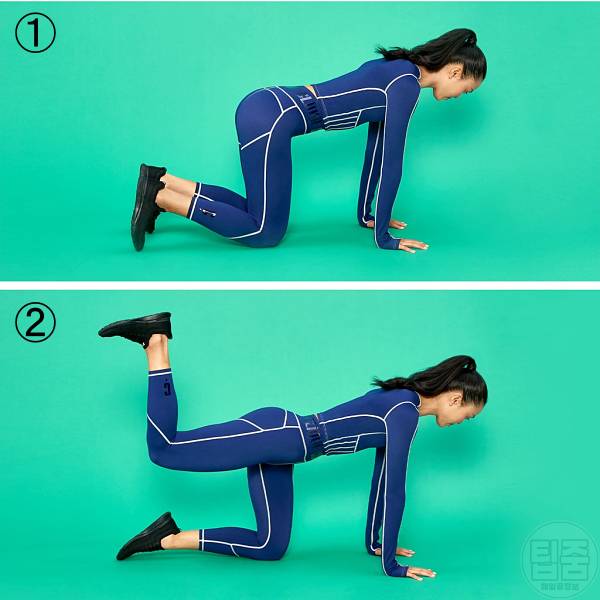 허리통증 없애는 방법 둔근 장요근 꼬리뼈통증 스트레칭