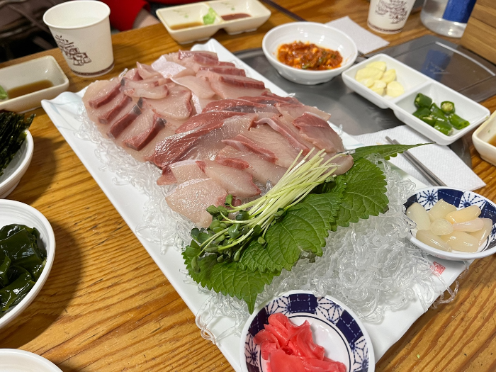 주문 메뉴 대방어 중 ㅎ