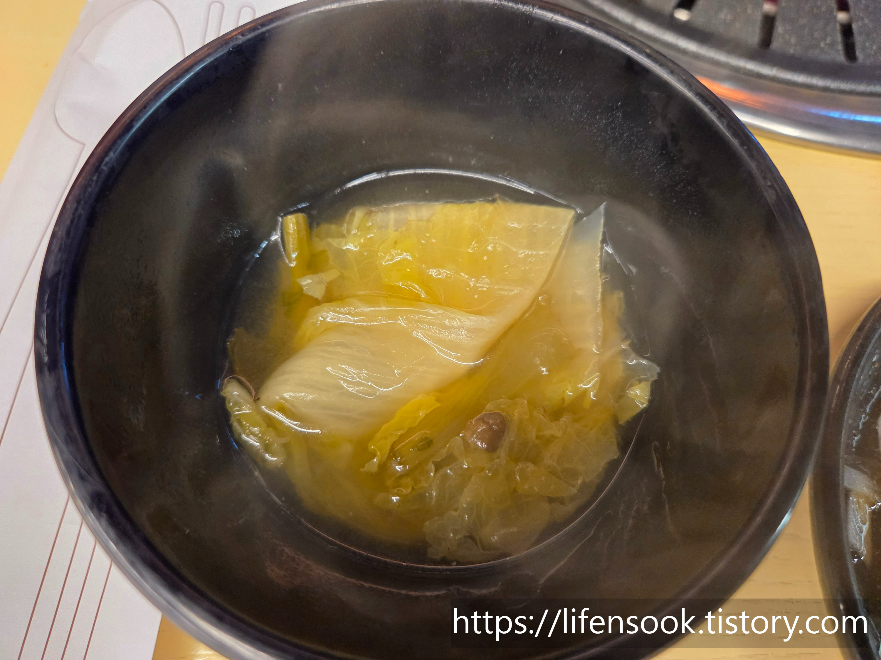 마장먹자골목 타운 2층 호남집 된장국