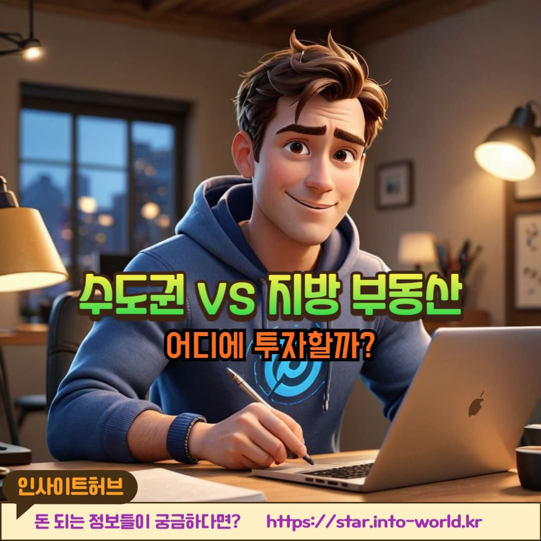 수도권 vs 지방 부동산, 투자 시 고려사항