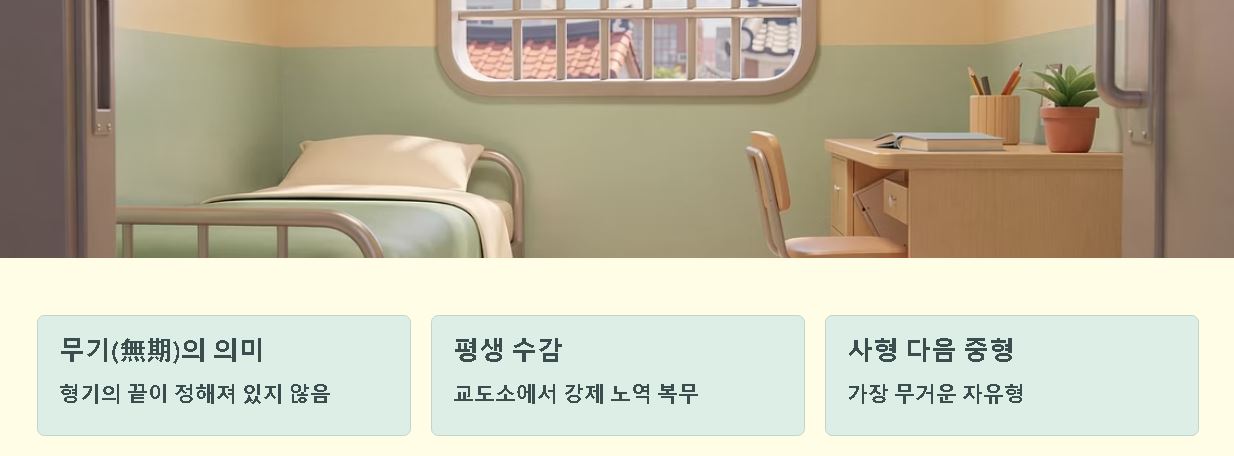 무기징역 뜻