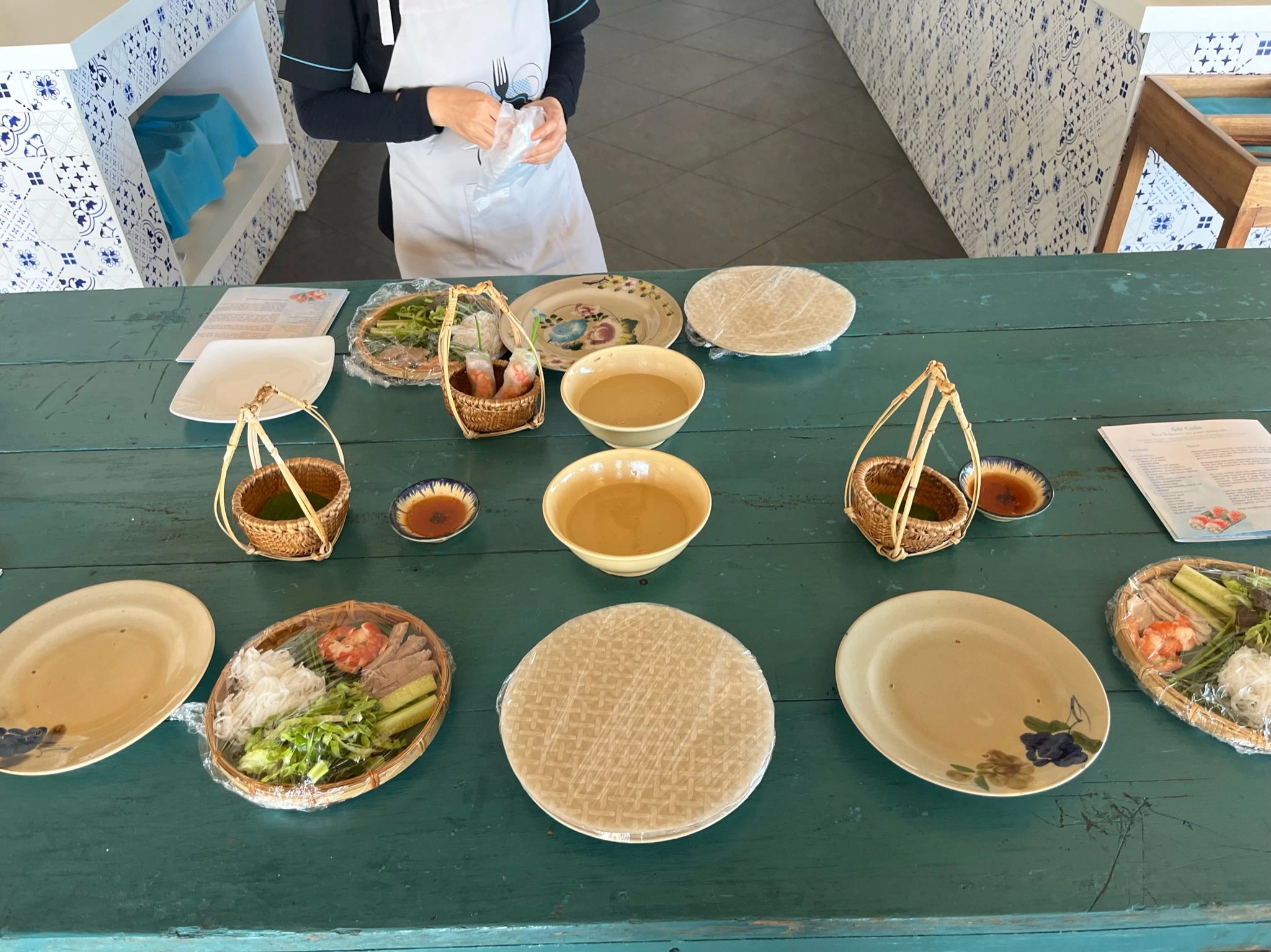 미아리조트 쿠킹클래스 스프링 롤