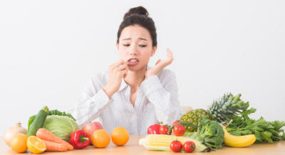 비타민이 부족한 여성