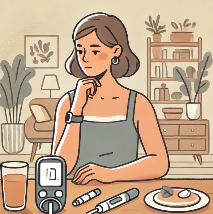 당뇨병을 앓고 있는 현대인