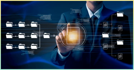 분산 스토리지 네트워크 기술은 서버 및 데이터 센터 관리를 암호화 및 네트워크 보안 개인 정보 보호 디지털 자산으로 상호 연결.