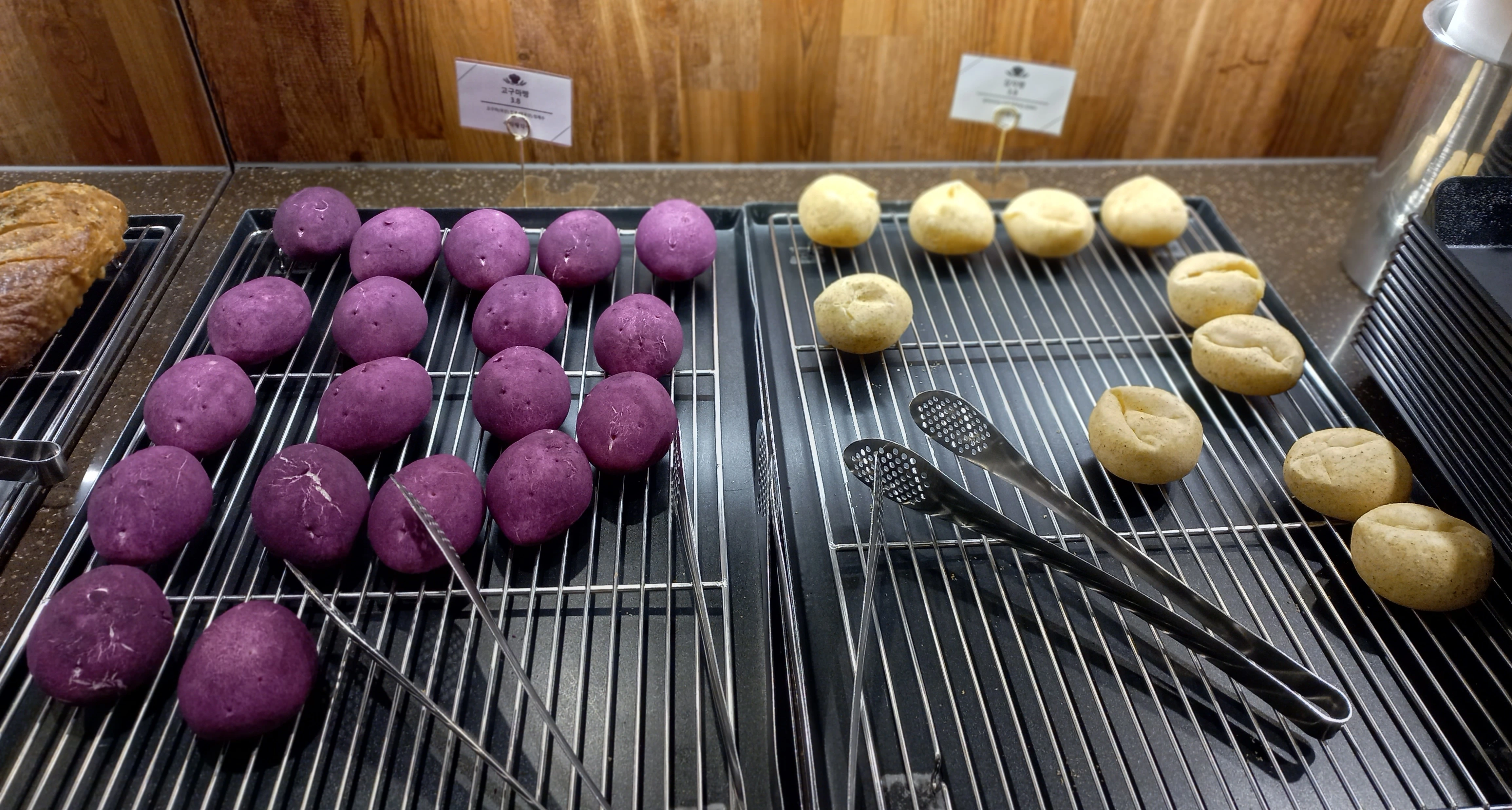 고구마빵과 감자빵