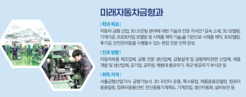 연무마이스터고등학교 학과소개