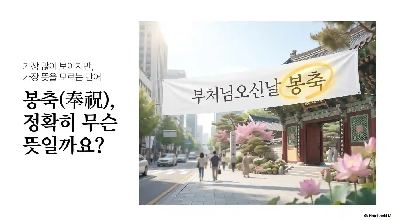 봉축 뜻