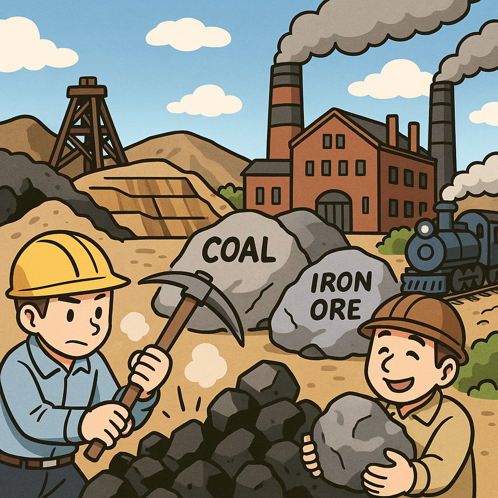 산업혁명과 광물의 역할