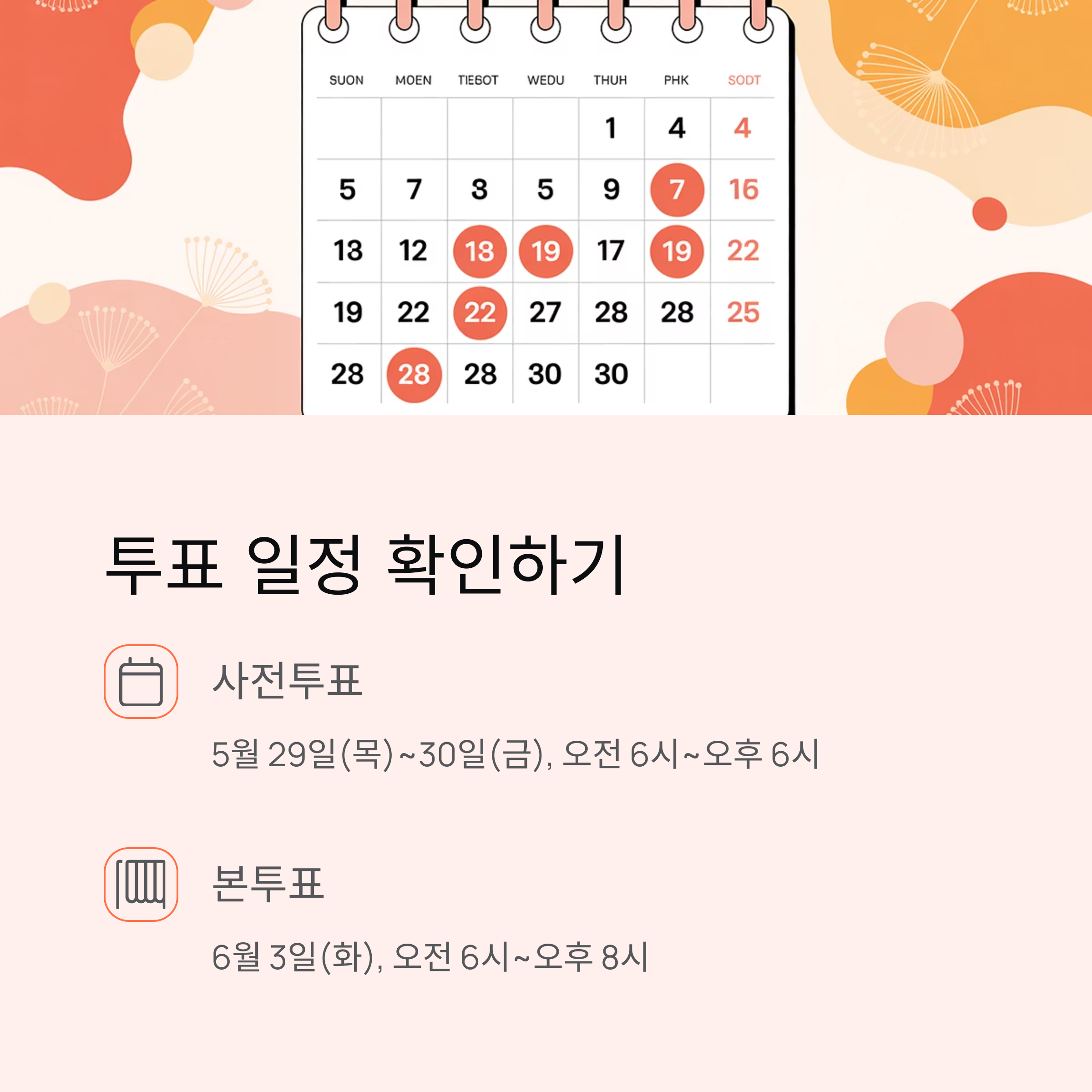 투표