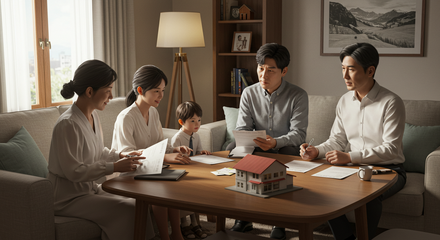 상속주택, 양도세, 1가구2주택