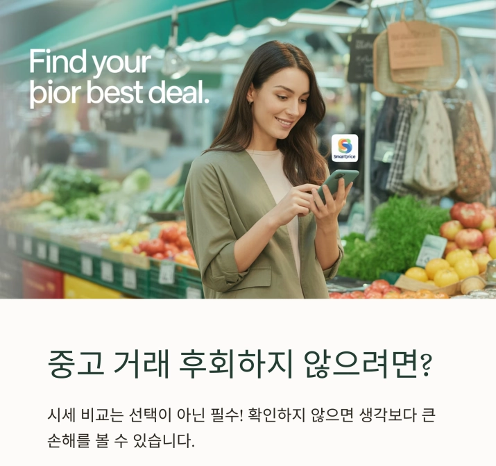 중고 거래 후회하지 않으려면? 시세 비교는 선택이 아닌 필수