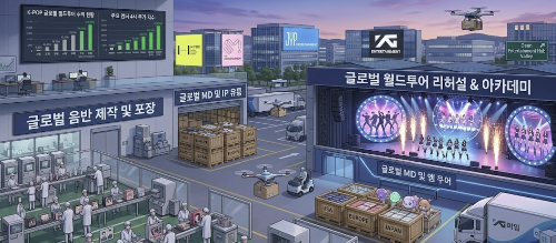 (최신)엔터주 주가 흐름 분석: 음반을 넘어 글로벌 공연과 IP 비즈니스로