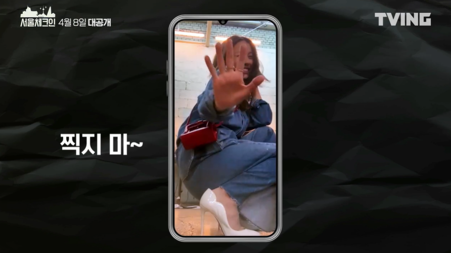 이효리 서울체크인 가방