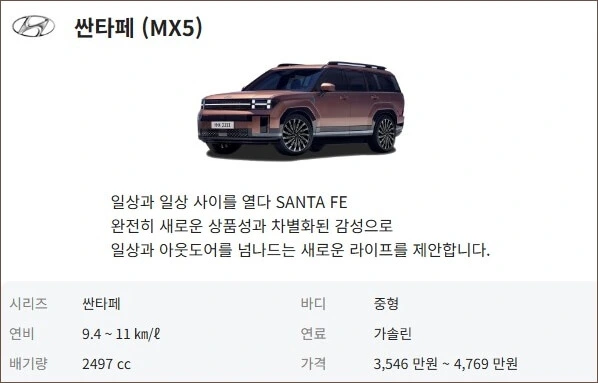 싼타페 제원