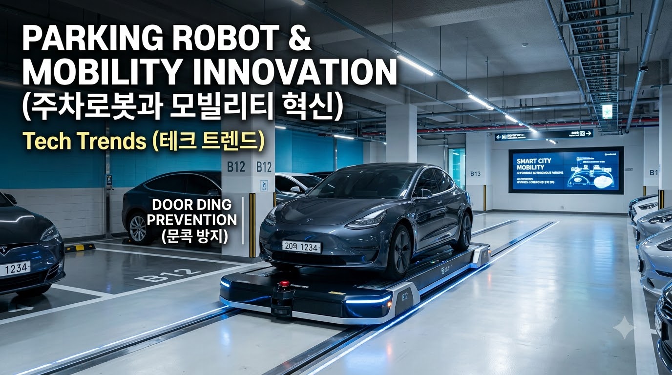 이제 로봇이 주차까지? SUV도 번쩍 드는 주차 로봇의 등장과 일상 변화