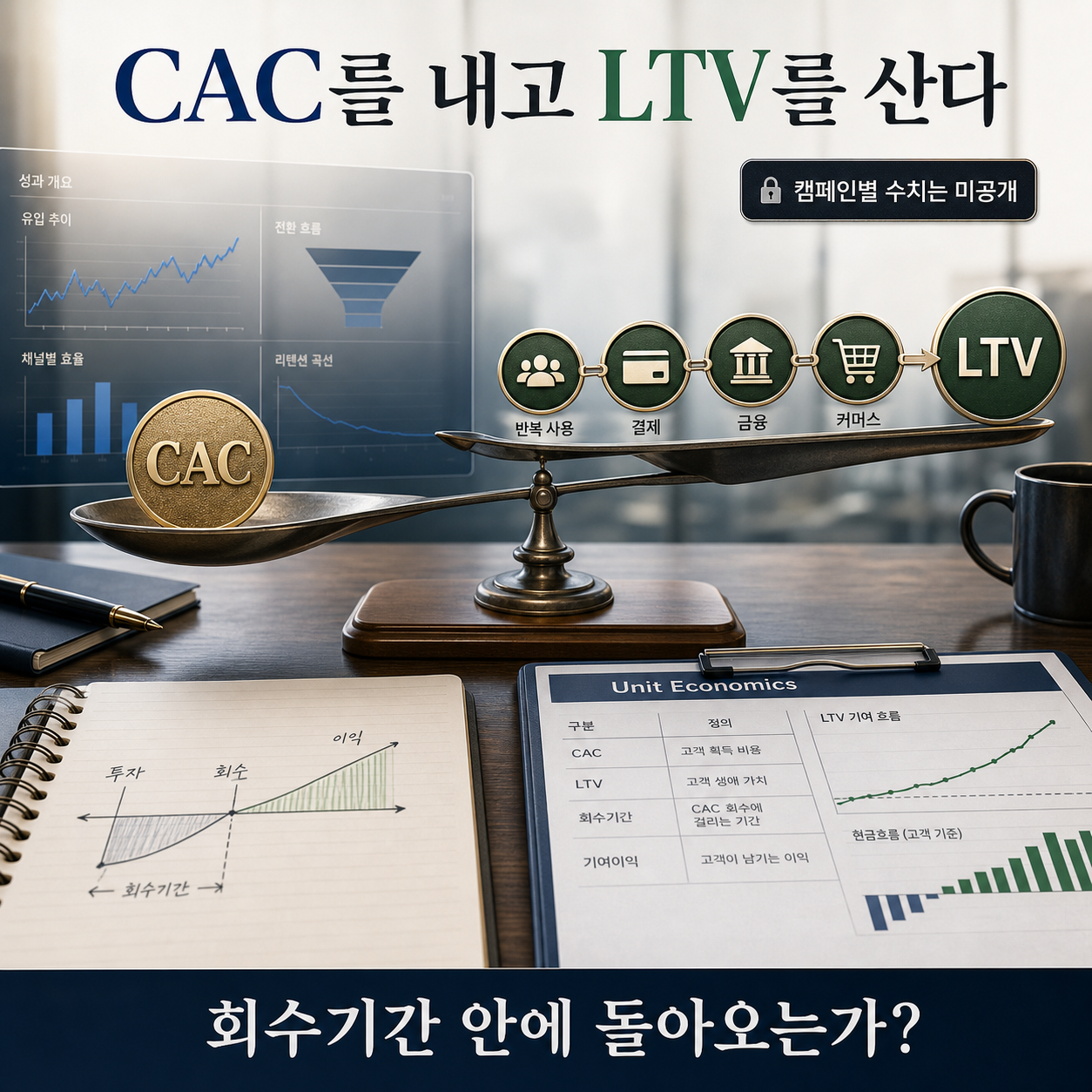 리워드의 성패를 가르는 고객획득비와 장기 가치