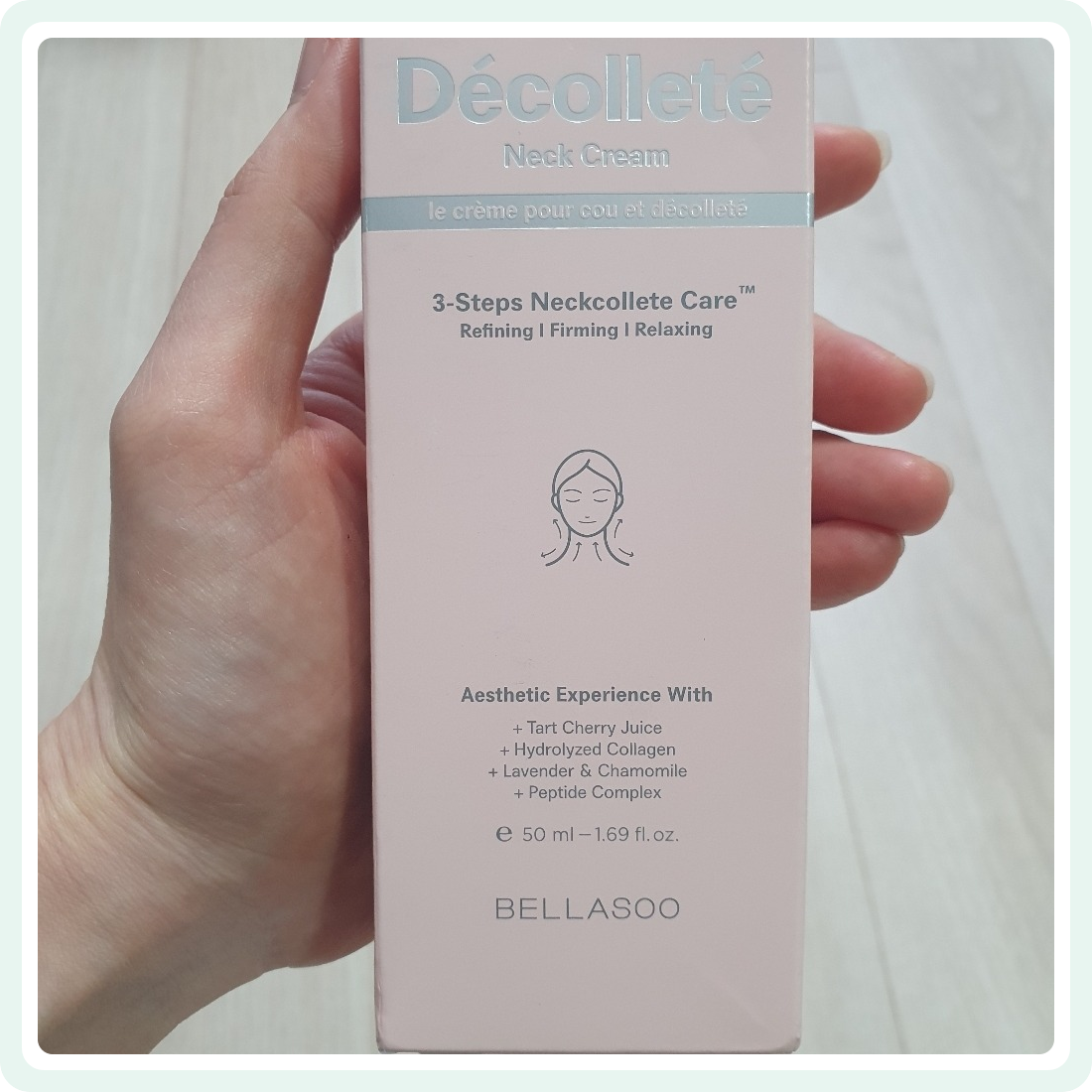 벨라수 데콜테 넥크림, 50ml, 4개