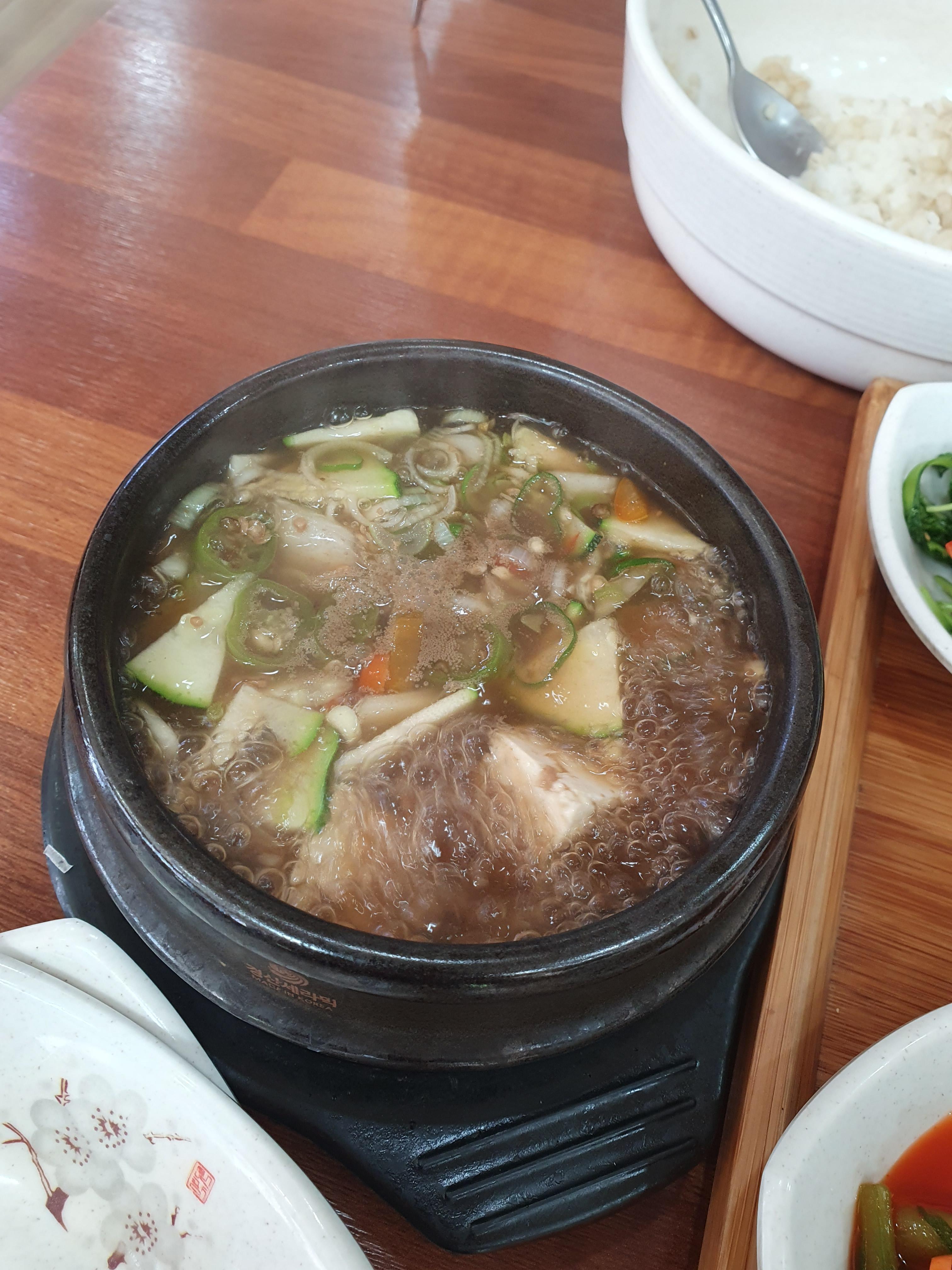 원내동 착한보리밥 된장찌개