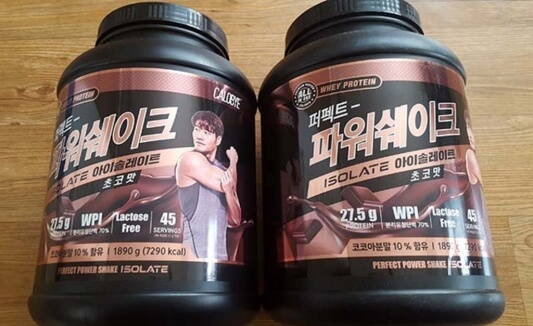 칼로바이 퍼펙트 파워쉐이크 아이솔레이트 초코맛 2통