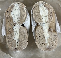 크림치즈-베이글