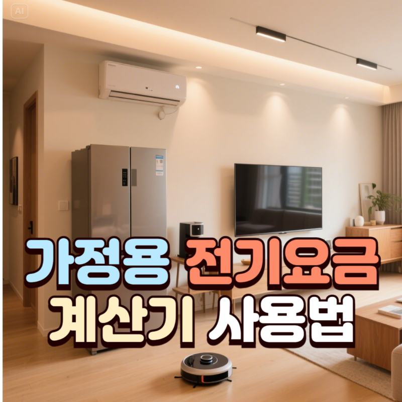 가정용 전기요금 계산기