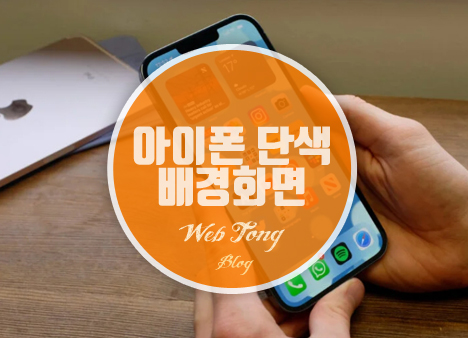 아이폰 단색 배경화면