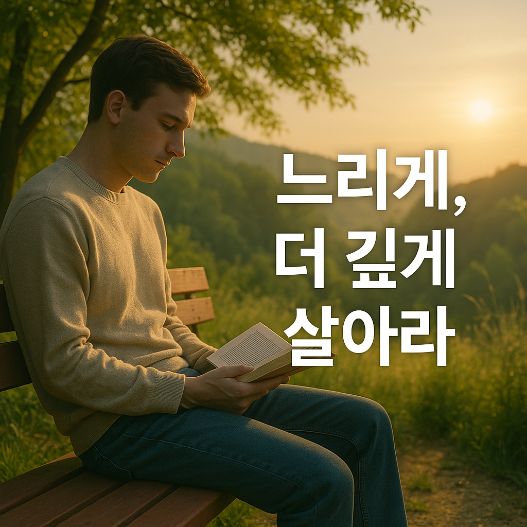 디지털 디톡스 - 느림의 철학