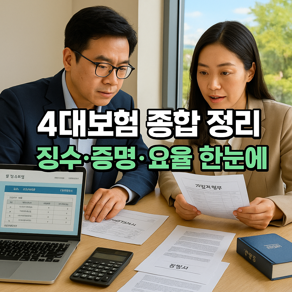 4대보험 행정 업무 종합 점검