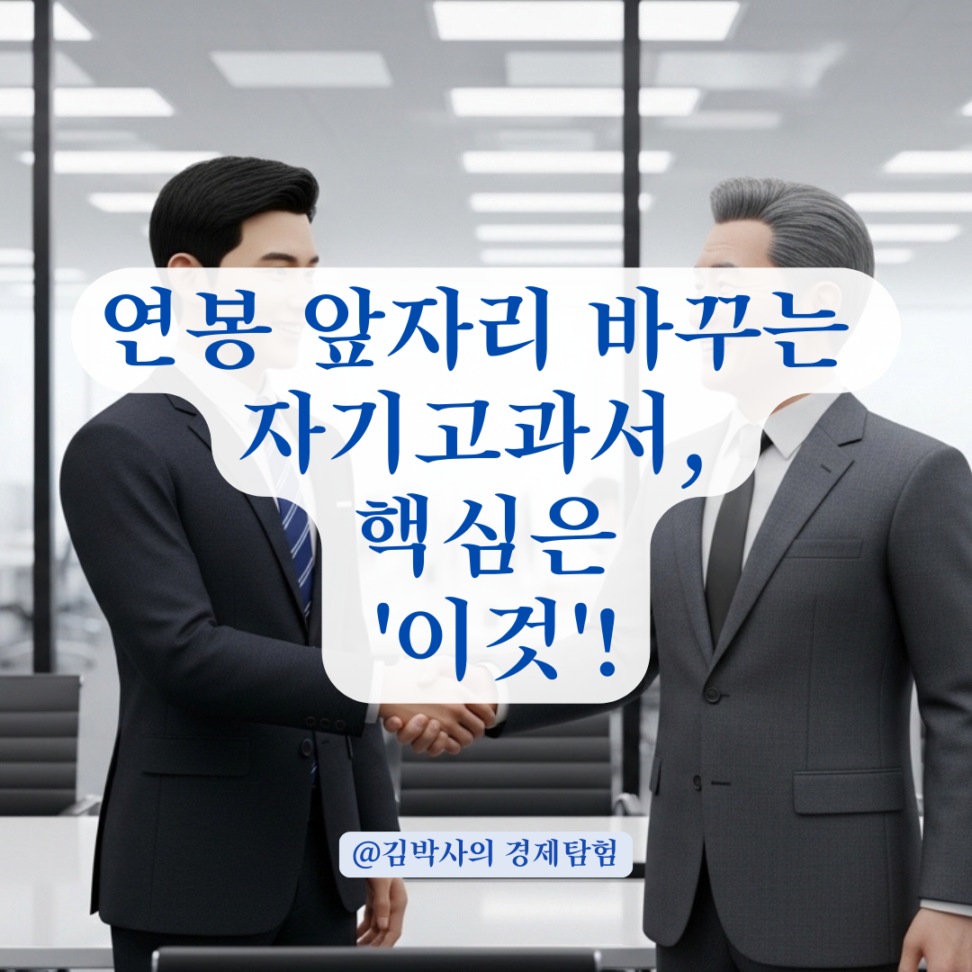 연봉 상승을 부르는 자기고과서 작성 및 면담 핵심 키워드는 이것!