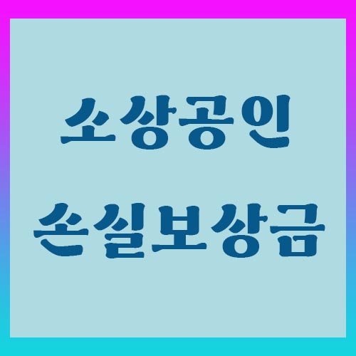 소상공인-손실보상금