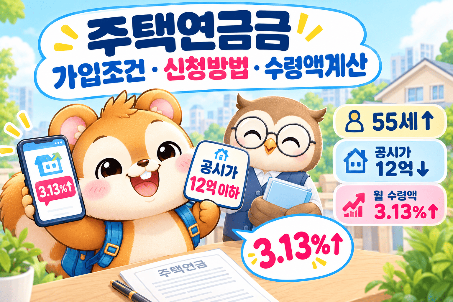 주택연금 수령액계산
