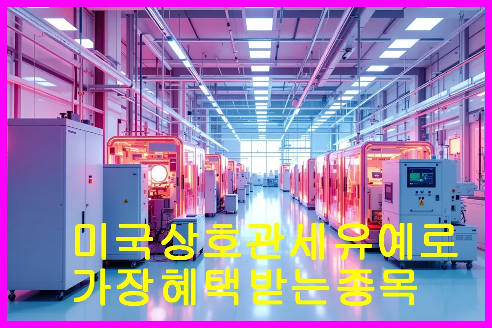 미국 상호관세 유예로 가장 혜택 받는 종목