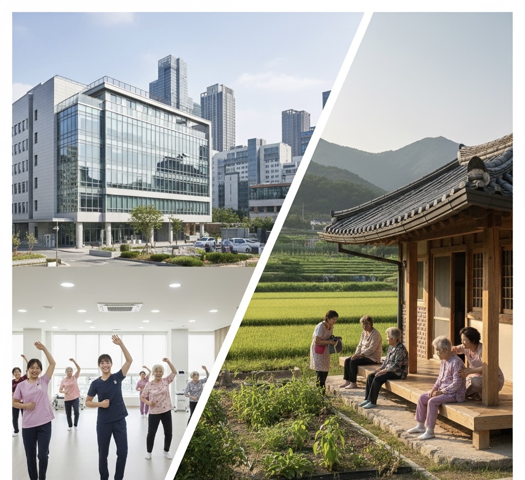 서울vs지방요양서비스