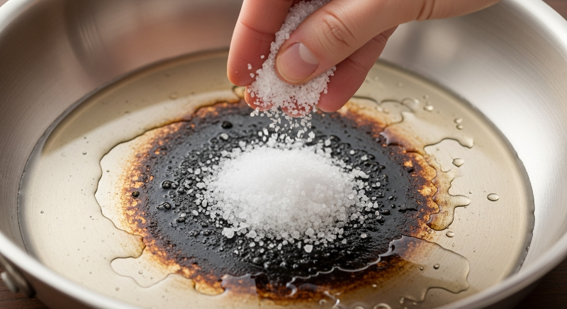 식초+굵은소금 활용법