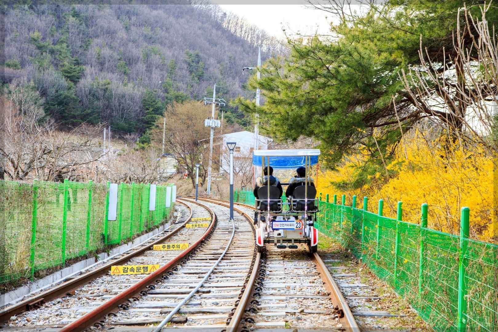 문경 레일바이크 철로자전거 구랑리역 요금 운영 시간 예약
