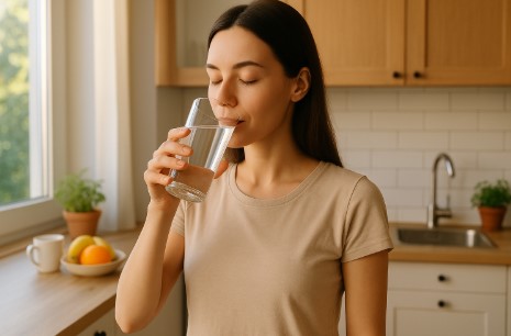 물 마시기 관련 사진