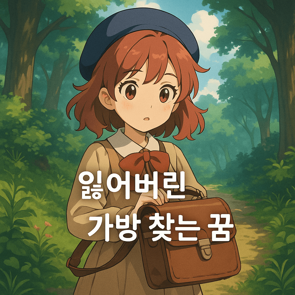 잃어버린 가방 찾는 꿈 해몽