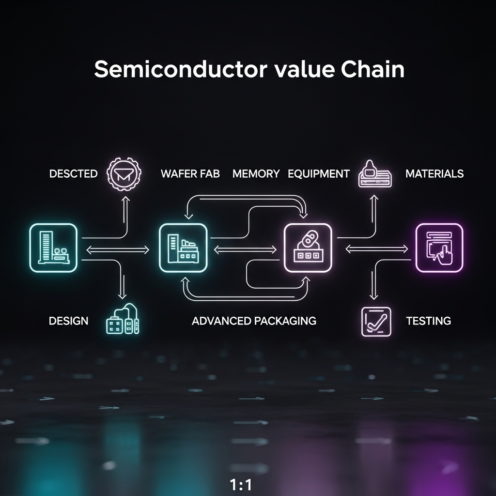 반도체 가치사슬 한 장으로 끝내기