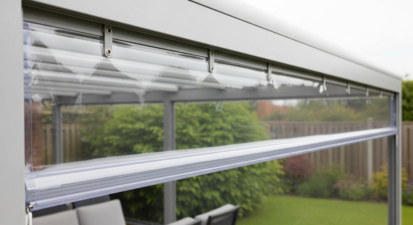 비닐 천막 커텐