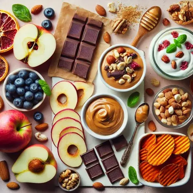 건강한 간식 대체 음식 아이디어