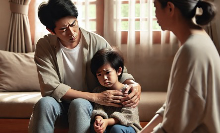 아이 속상한 감정