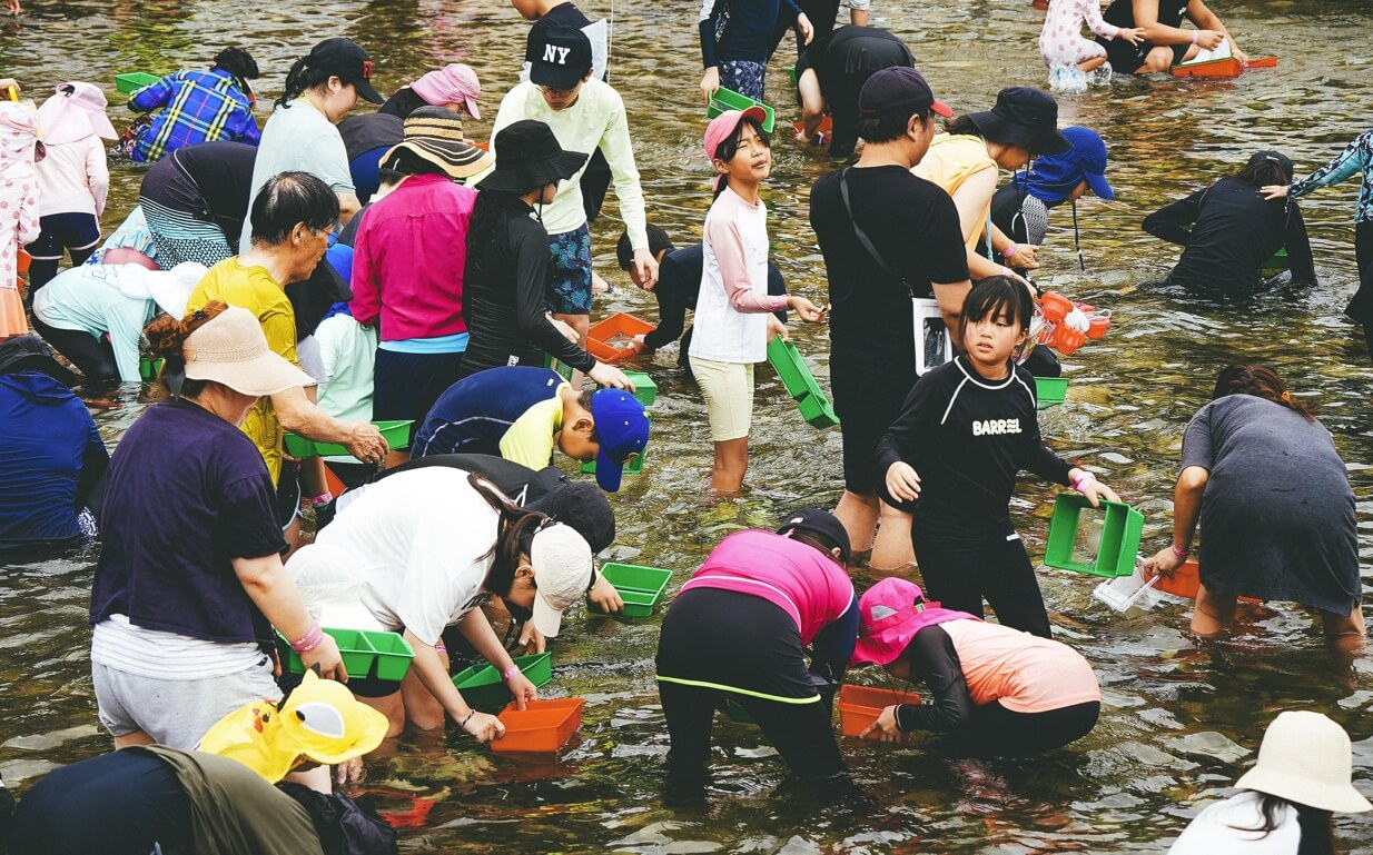 철원 화강 다슬기축제