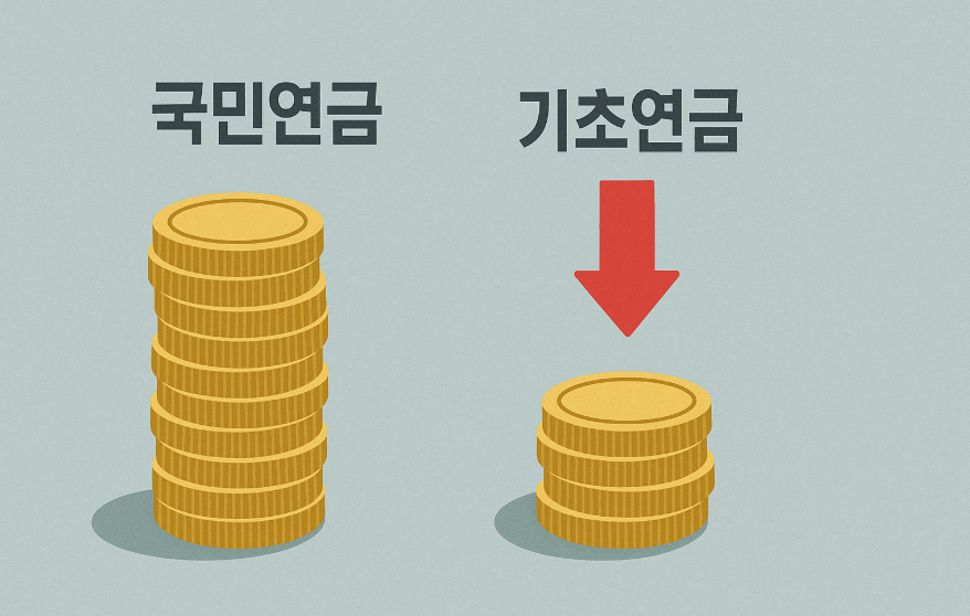 국민연금 수령 시 기초연금 감액 기준